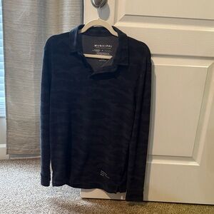 Men's Dark Blue Polo Shirt